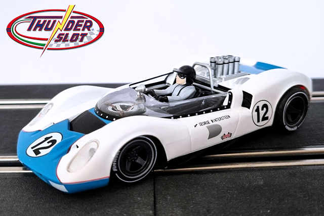 Thunder Slot 1/32 ｽﾛｯﾄｶｰ CA00406-SW◇McLaren ELVA Mk1. #12/George  Wintersteen. Bridgehampton 1965 マクラーレンElva MkI ！ ☆入荷しました。 | NASCAR・スロットカー・ミニカーの専門店<<サッキーズ・コレクションズ大阪>>  by CAR-BOX