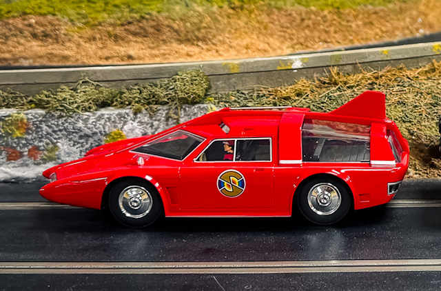 Scalextric 1/32 ｽﾛｯﾄｶｰ C4641◇「キャプテン スカーレット」ス