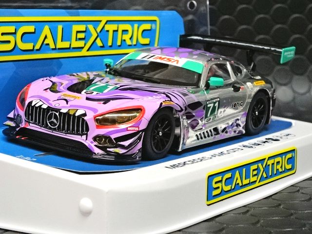 scalextric1/32 ｽﾛｯﾄｶｰ C4044◇ Mercedes AMG GT3 #71 P1 Motorsports 