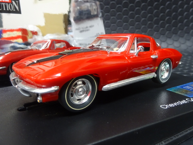スロットカーカレラ製シボレーコルベットスタンレー1/32 Carrera 132 ｽﾛｯﾄｶｰ 25429◇ CHEVROLET CORVETTE STING RAY 427 '67