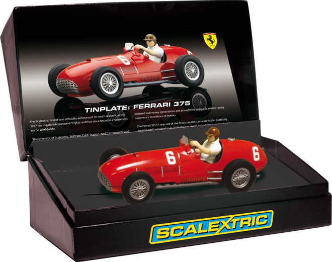 Scalextric 1/32 ｽﾛｯﾄｶｰ c2928a◇ Ferrari 375 F1 Tinplate car