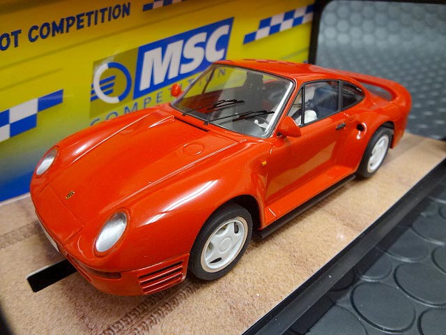 MSC 1/32 ｽﾛｯﾄｶ- 6019◇PORSCHE 959 Rojo Street Car/RED AWD！注目の新製品 |  NASCAR・スロットカー・ミニカーの専門店<<サッキーズ・コレクションズ大阪>> by CAR-BOX