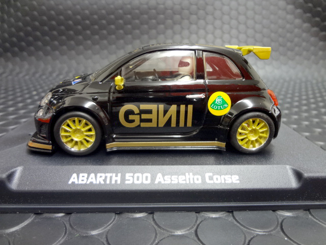 NSR 1/32ｽﾛｯﾄｶｰ 1141sw◇Fiat Abarth 500 Assetto Course 