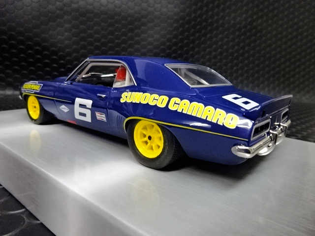 BRM 1/24 ｽﾛｯﾄｶｰ BRM196 ◇ Camaro Z28 TransAm Laguna Seca 1969 #6 