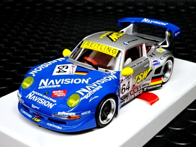 Revoslot 1/32 ｽﾛｯﾄｶｰ RS0006◇Porsche 911 GT2 ＃64 TSW Team Roock