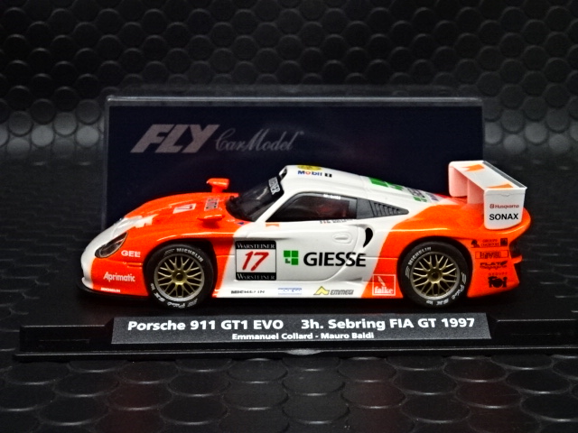 FLY 1/32 ｽﾛｯﾄｶ- 88164 - E50◇ Porsche GT1-EVO ”Marlboro ” #17