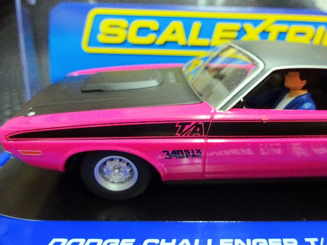 Scalextric 1/32 ｽﾛｯﾄｶｰ C3537◇ Dodge Challenger T/A 