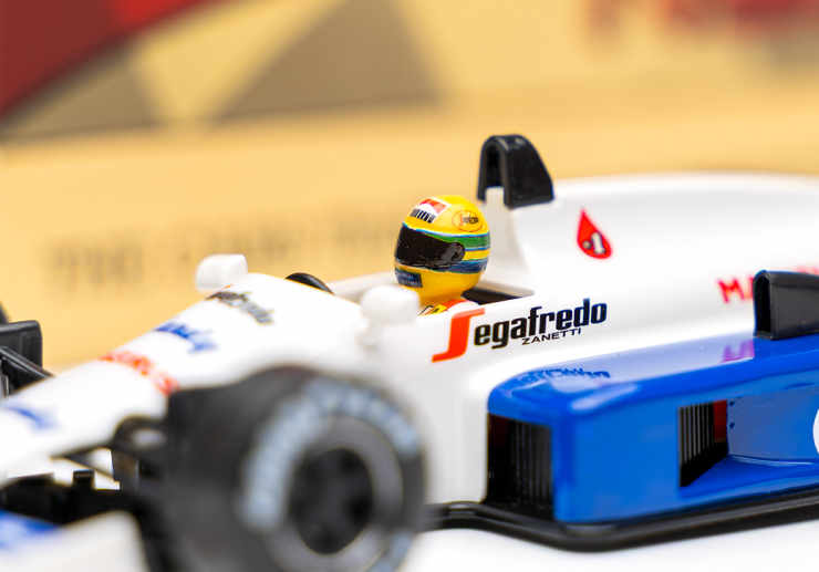 NSR 1/32 ｽﾛｯﾄｶｰ HL09 ◇ Formula 86/89 - Candy #19 Aryton Senna