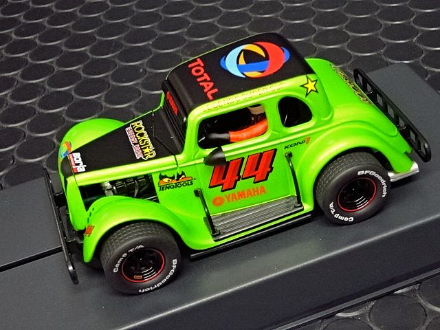 Pioneer 1/30 ｽﾛｯﾄｶｰ P082◇ LEGENDS RACER, '34 FORD COUPE, Green#44