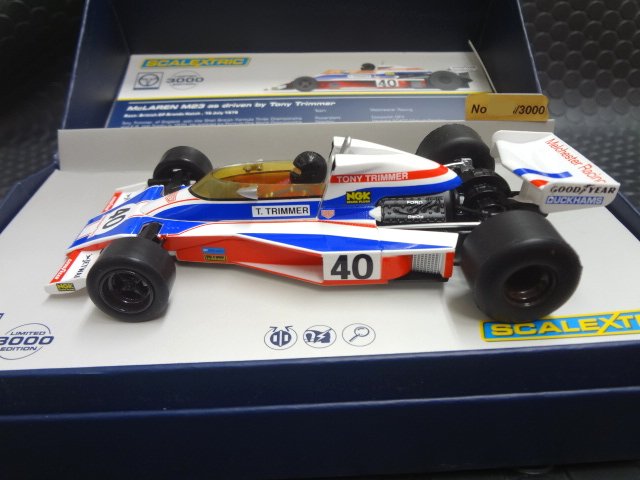 Scalextric 1/32 ｽﾛｯﾄｶｰ C3414A◇ McLaren M23 #40/Tony Trimmer