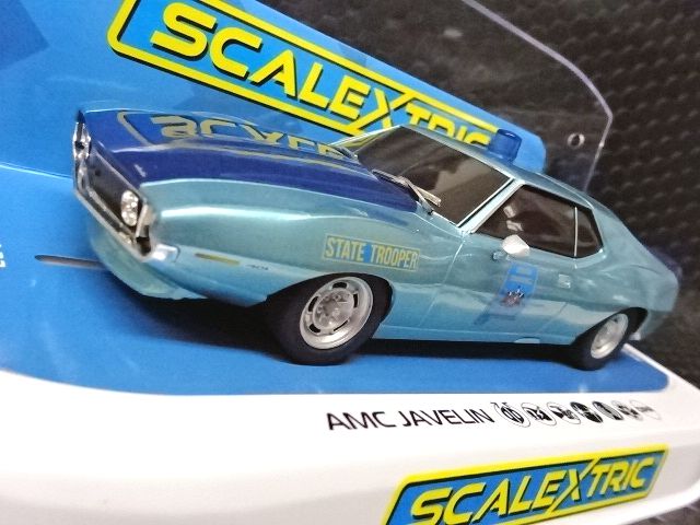 Scalextric 1/32 ｽﾛｯﾄｶｰ C4058 ◇AMC Javelin Alabama State Trooper