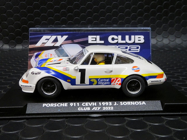 FLY 1/32 ｽﾛｯﾄｶ- A2022◇Porsche 911 CEVH 1993 J.Sornosa. 