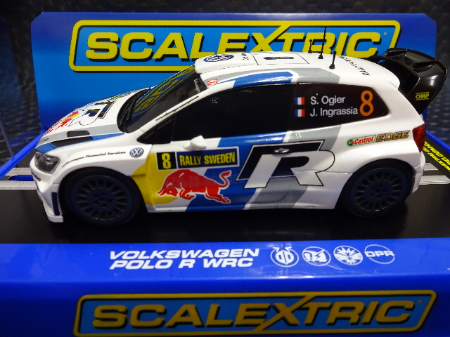 scalextric 1/32 ｽﾛｯﾄｶｰ C3525◇Volkswagen Scalextric VW Polo WRC