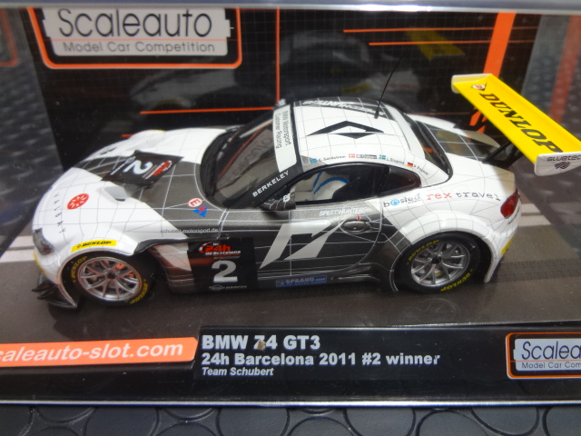 Scaleauto 1/32 ｽﾛｯﾄｶｰ SC6020◇BMW Z4 #2 Schubert Motorsport 2011  Barcelona-24hr Z4のニューカラーリリース！☆お買い得価格！ | NASCAR・スロットカー・ミニカーの専門店<<サッキーズ・コレクションズ大阪>>  by CAR-BOX