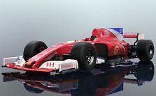 Scalextric 1/32 ｽﾛｯﾄｶｰ C3958◇2017 Formula One Car – Red 鮮やかな