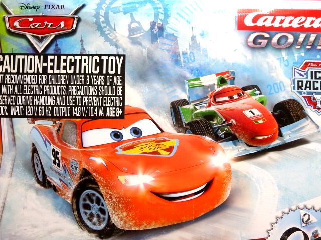 Carrera Go 1/43 ｺｰｽｾｯﾄ 62360◇”カーズ・アイスレーシング”set Disney