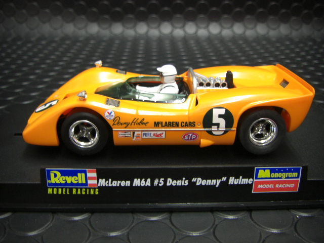 Monogram/Revell 1/32 ｽﾛｯﾄｶｰ ◇McLaren M6A #5/Dennis 