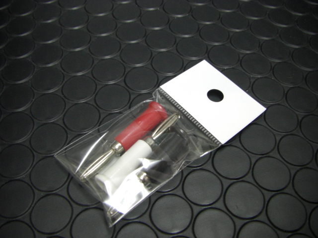 1/32ｽﾛｯﾄｶｰ ｺﾝﾄﾛｰﾗｰﾊﾟｰﾂ ◇バナナジャック 3本set/ハンダ付け不要