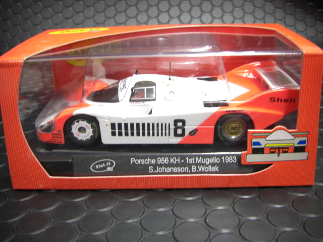 Slot It 1/32ｽﾛｯﾄｶｰ CA09D◇PORSCHE956 KH 1st Mugello 1933 #8 / S