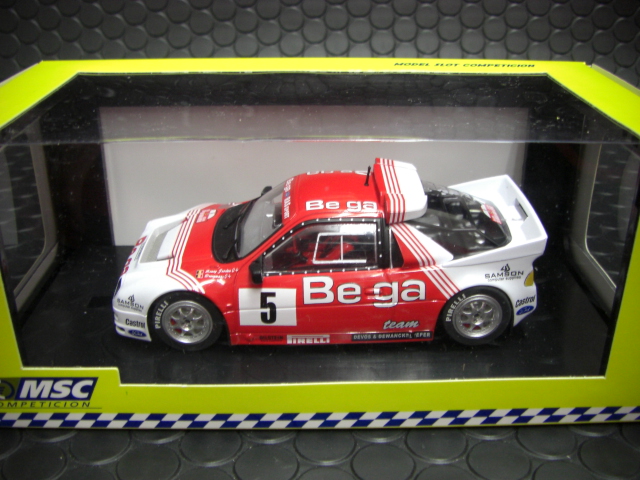 MSC 1/32 ｽﾛｯﾄｶ- 6006◇ Ford RS200 No.5/ Rally Ypress 1986