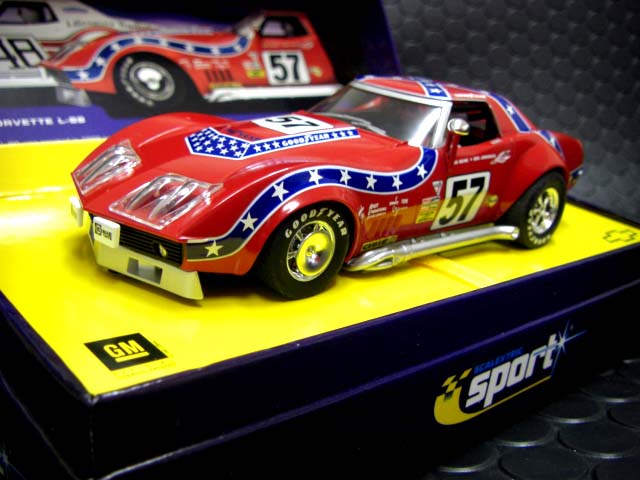 Scalextric Sports 1/32 SlotCar ◇#57 L-88 CHEVROLET CORVETTE RED