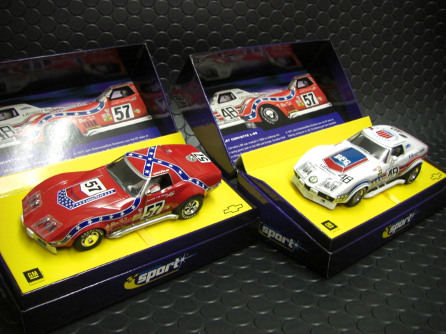 106 スケレ　コルベット　テストカー Scalextric Sports 1/32 ｽﾛｯﾄｶｰ ◇L-88 CHEVROLET CORVETTE #48