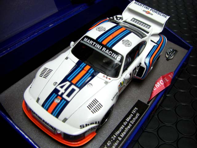 LeMans miniatures 1/32 ｽﾛｯﾄｶｰ ◇Porsche 935 Martini #40 LeMans/1976  直輸入品☆作りは最高！ | NASCAR・スロットカー・ミニカーの専門店<<サッキーズ・コレクションズ大阪>> by CAR-BOX