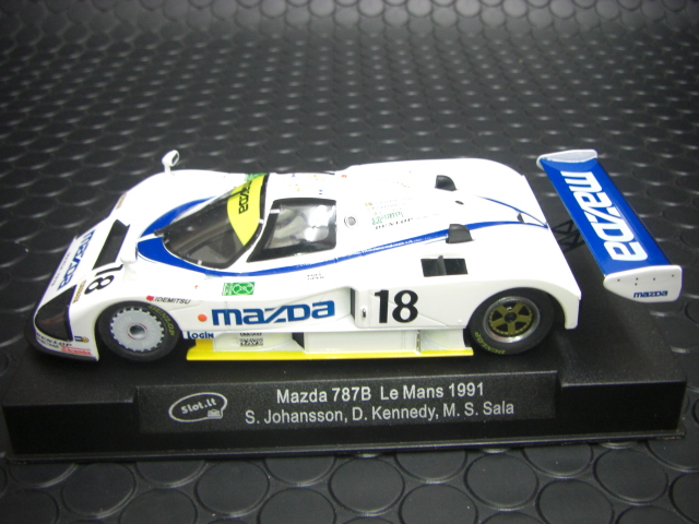 SlotIt製 1/32ｽﾛｯﾄｶ- CB15B◇MAZDA 787B Le Mans 1991 #18 S.Johanson ...