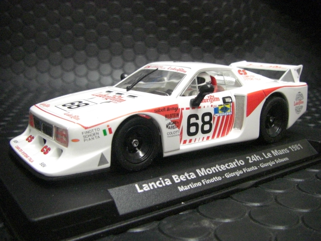 LANCIA BETA MONTECARLOスロットカー1/32 SW62 Racer Sideways Lancia Beta Montecarlo Group 5 Le Mans