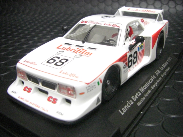 LANCIA BETA MONTECARLOスロットカー1/32 FLY 1/32 ｽﾛｯﾄｶｰ ◇Lancia Beta Montecarlo Le Mans 1981 Finotto