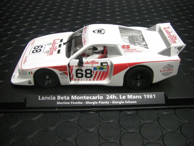 FLY 1/32 ｽﾛｯﾄｶｰ ◇Lancia Beta Montecarlo Le Mans 1981 Finotto