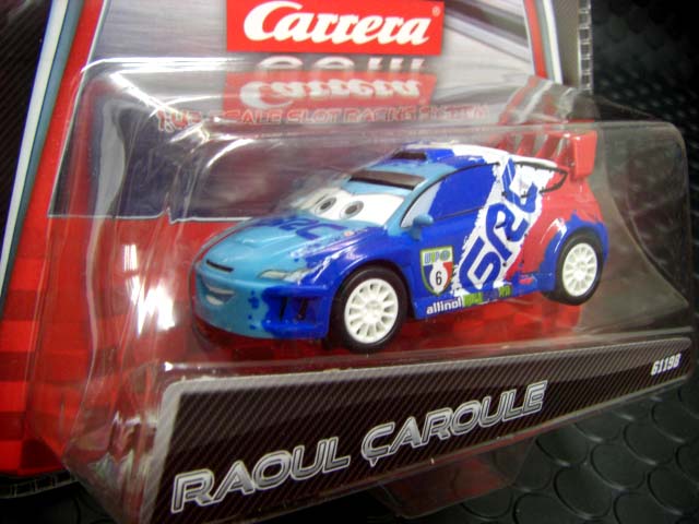 CarreraGo ｽﾛｯﾄｶｰ 1/43 61198◇RAOUL CAROULE ﾃﾞｨｽﾞﾆｰﾋﾟｸｻｰ/CARS2