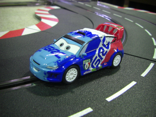 CarreraGo ｽﾛｯﾄｶｰ 1/43 61198◇RAOUL CAROULE ﾃﾞｨｽﾞﾆｰﾋﾟｸｻｰ/CARS2 