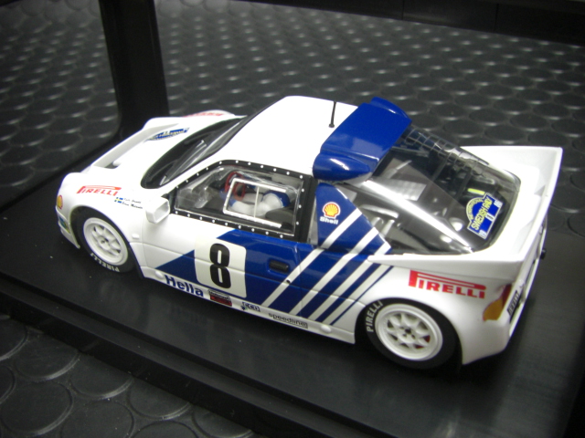 MSC 1/32 ｽﾛｯﾄｶ- 6007◇FORD RS200 SWEDISH RALLY 1986 ワークスカラー