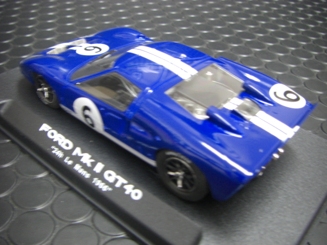 希少レア　FLY/京商 スロットカー 2004 フォード Ford GT40 FLY 1/32 ｽﾛｯﾄｶｰ A765◇Ford GT40 MKII /Blue #6/ MARIO