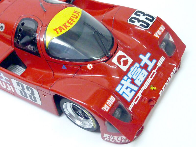 1/32ｽﾛｯﾄｶｰ用 ﾊﾟｰﾂ ☆#33 武富士 PORSCHE 956/962デカール #33/LeMans