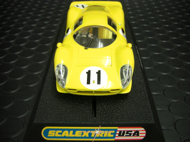 Scalextric 1/32スロットカー C2787◇FERRARI 330P4 #11/ﾓﾃﾞﾅｲｴﾛｰ 人気の330P4  ヘッドライト点灯☆直輸入並行モノ！ | NASCAR・スロットカー・ミニカーの専門店<<サッキーズ・コレクションズ大阪>> by CAR-BOX