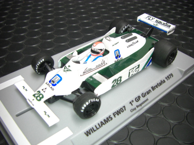通販高品質ウィリアムズFW07　クレイ・レガツォーニ　1979 レーシングカー