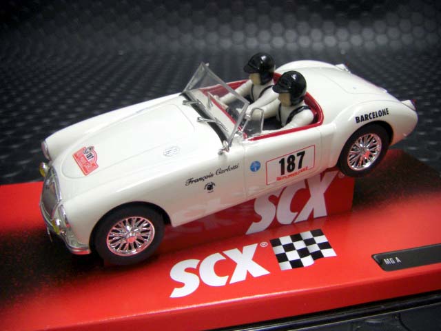 1/32 SCX ｽﾛｯﾄｶｰ A10032◇ MG-A Montecarlo Rally #187 待望の再入荷