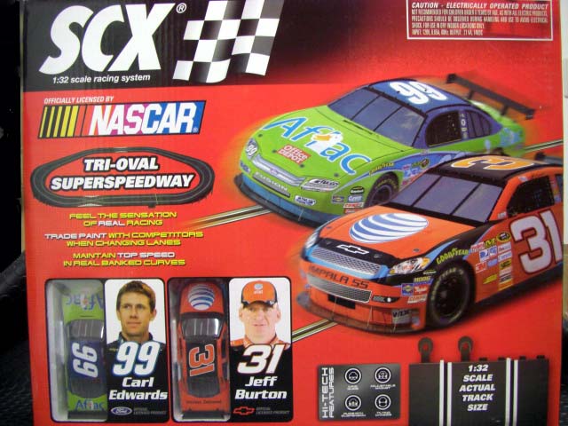 SCX 1/32 ｺｰｽｾｯﾄ 81020◇NASCAR 