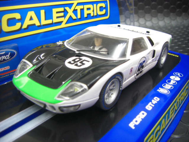 scalextric1/32 ｽﾛｯﾄｶｰ C3231◇Ford GT40 MkII, 1966 Daytona, #95