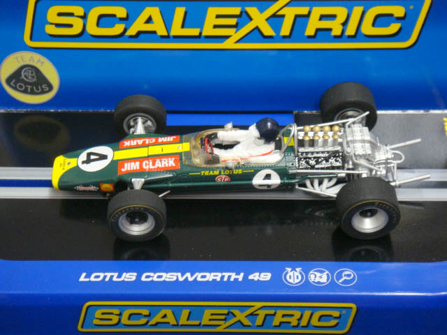scalextric1/32 ｽﾛｯﾄｶｰ C3206◇LOTUS TYPE 49 F1 COSWORTH V8 #4