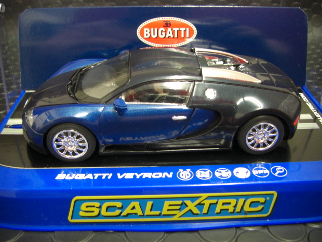 Scalextric 1/32 ｽﾛｯﾄｶｰ C3199◇BUGATTI VEYRON ライト点灯モデル