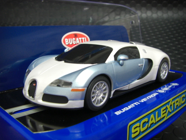 Scalextric 1/32 ｽﾛｯﾄｶｰ C3173◇BUGATTI VEYRON ｽｰﾊﾟｰﾚｼﾞｽﾀﾝﾄﾓﾃﾞﾙ！  2012年ニューモデル☆地上最速のベイロン | NASCAR・スロットカー・ミニカーの専門店<<サッキーズ・コレクションズ大阪>> by CAR-BOX