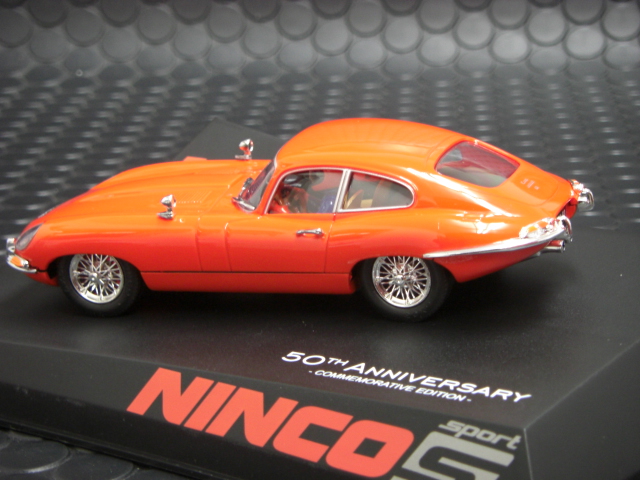 NINCO 1/32 ｽﾛｯﾄｶｰ 50579◇JAGUAR E-TYPE COUPE ROAD RACING CAR 