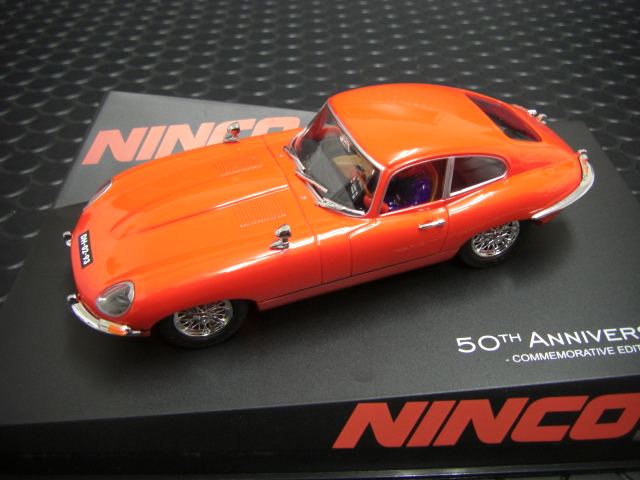 NINCO 1/32 ｽﾛｯﾄｶｰ 50579◇JAGUAR E-TYPE COUPE ROAD RACING CAR