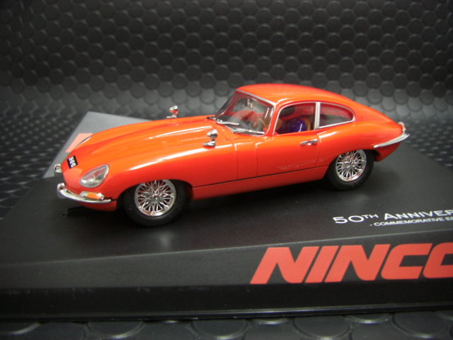 NINCO 1/32 ｽﾛｯﾄｶｰ 50579◇JAGUAR E-TYPE COUPE ROAD RACING CAR 