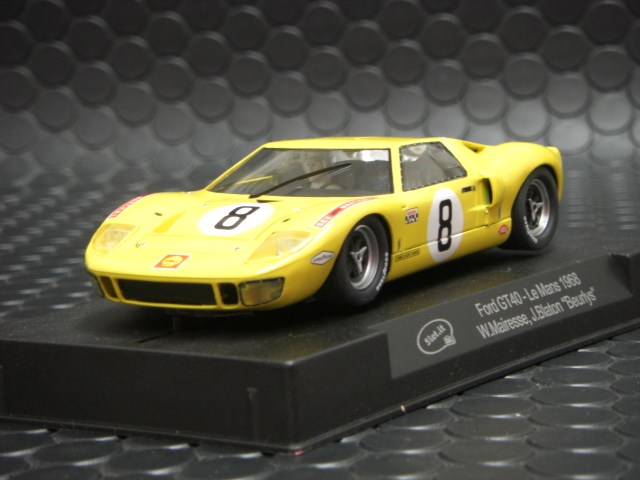 Slot It 1/32 ｽﾛｯﾄｶｰ SICA18B◇FORD GT40 LE MANS 1968 CLAUDE