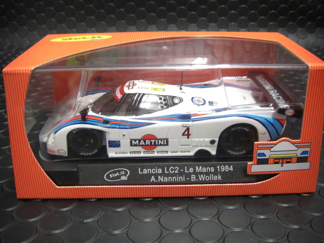 Slot It 1/32 ｽﾛｯﾄｶｰ SICA08c◇LANCIA LC2 Martini Racing #4/A