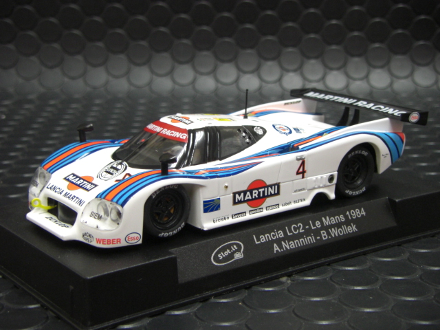 Slot It 1/32 ｽﾛｯﾄｶｰ SICA08c◇LANCIA LC2 Martini Racing #4/A